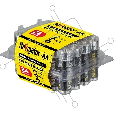 Элемент питания алкалиновый NAVIGATOR AA/LR6 94 786 NBT-NE-LR6-BOX24 (уп.24шт) 94786