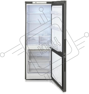 Холодильник Бирюса Б-W6034 2-хкамерн. графит матовый мат.