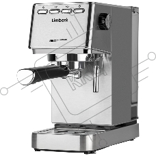 Кофеварка рожковая Timberk T-CM33040 серебристый, исп. кофе - молотый, 1.4 л, 1350 Вт, 20 Бар.