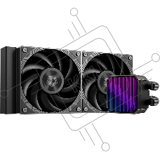 Система водяного охлаждения ID-Cooling DX240 MAX ARGB черный 120мм алюминий+медь 2150rpm 32.5db 4-pin 300W