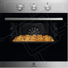 Духовой шкаф электрический встраиваемый Electrolux EOH2H00BX нержавеющая сталь