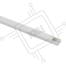 Кабель-канал ЭРА KK-W-15-10 15х10 L2000 белый