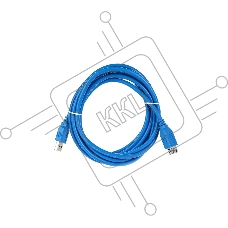 Кабель VCOM VUS7065-3M Кабель удлинительный USB3.0 Am-Af 3 м