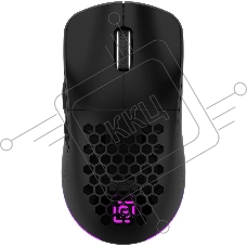 Мышь беспроводная Oklick 900GMW черный, 26000 dpi, радиоканал, Bluetooth, USB, кнопки - 6