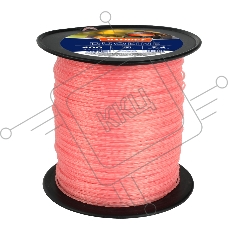 Леска Duoline D 2,4 мм L 400 м (скрученный квадрат, двухцветная, красная жила) 240-400-6
