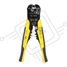 Инструмент многофункциональный для зачистки проводов (стриппер) 3-в-1 Deli DL2018 175мм, диапазон зачистки 0,6-2,6 мм, пружина с автоматическим возвратом