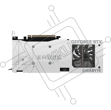 Видеокарта Gigabyte GV-N4060EAGLEOC ICE-8GD NV RTX4060 8Gb 128bit GDDR6 2595/18000/HDMIx