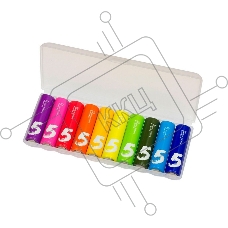 Прочее ZMI Батарейки ZI5 AA501 AA rainbow alkaline battery (10pcs) (ZMKAA501CNCM) 