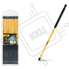 Набор торсионных бит для ударных шуруповертов 10шт Deli DL251200 PH2*200мм, сталь S2, пласт.кейс