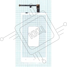 Сенсорное стекло (тачскрин) для HTC One XC X720d, белое
