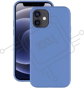 Чехол (клип-кейс) DEPPA Gel Color, для Apple iPhone 12 mini, синий [87762]