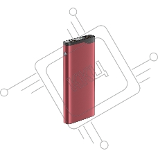 Внешний аккумулятор OLMIO QL-10, 10000mAh, 22.5W, QuickCharge3.0/PowerDelivery, LCD, красный,