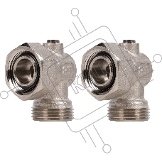 Набор нижнего подключения Royal Thermo угловой раздельный 3/4х3/4ЕК