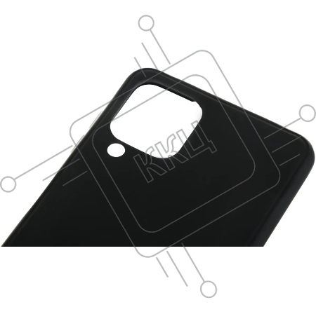 Чехол (клип-кейс) BORASCO Silicone Case, для Samsung Galaxy A22/M22, черный [40290]