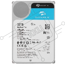 Жесткий диск HDD Seagate SkyHawk AI 32Tb 7200rpm SATA 512Mb 3.5