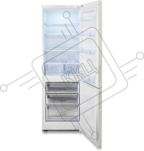 Холодильник Бирюса Б-M6027 2-хкамерн. серый металлик