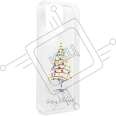 Чехол (клип-кейс) Redline для Apple iPhone 14 Pro Max mObility art прозрачный (УТ000038144)
