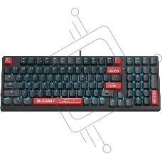 Клавиатура A4Tech Bloody AT98 проводная USB черный/красный