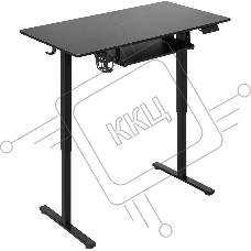 Игровой компьютерный стол Defender Victory черн,110*60,высота 72-117,полк 1