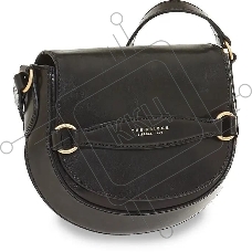 Сумка кросс-боди женская The Bridge Bettina 04371201/30 черная натур.кожа