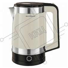 Чайник электрический BACKMAN BM-TEA 722 1,8 л, 2200 Вт, бежевый