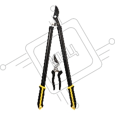 Набор сучкорез + секатор Deli DL580002 Набор из двух предметов. Сталь 55С. Термообработанная поверхность. Комбинированная ручка с полипропиленновым и термопластичным покрытием.