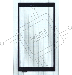 Сенсорное стекло (тачскрин) для HTC One E9+, черное