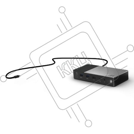 Док-станция MSI USB-C Docking Station Gen 2 / 1xType-C(USB3.2Gen2/DP)/1xType-C USB3.2Gen2/2xType-A USB3.2Gen2/1xType-A USB2.0/1xHDMI2.1/1xDP/1xRJ45/1xComboJack/150W adapter