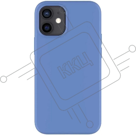 Чехол (клип-кейс) DEPPA Gel Color, для Apple iPhone 12 mini, синий [87762]