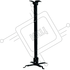 Кронштейн для проектора Buro PR04-140B черный макс.20кг потолочный поворот и наклон
