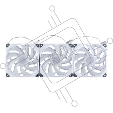 Комплект вентиляторов (3шт.) PHANTEKS M25 DRGB White 140x140x25мм (PWM, 20шт./кор, 500-1800 об/мин, 36.57dBa)