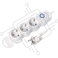 Удлинитель Smartbuy (SBE-16-3-05m-ZS) 3 роз х 5,0 м - белый Удлинитель Smartbuy (SBE-16-3-05m-ZS) 3 роз х 5,0 м - белый