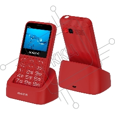 Мобильный телефон Maxvi B231ds красный