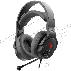 Гарнитура проводная с микрофоном A4Tech Bloody G330p черный 2м мониторные оголовье (G330P)