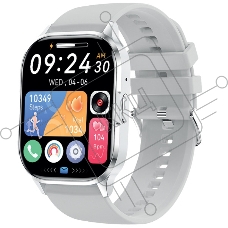 Умные часы FONTEL iWatch 10 Amoled, серебристый