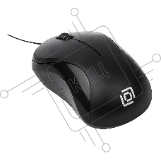 Мышь проводная Oklick 115SR черный, 1000 dpi, USB, кнопки - 3