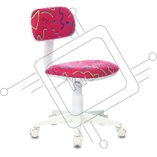 Кресло детское Бюрократ CH-W201NX Sticks 05 малиновый, крестовина пластик, пластик белый Кресло детское Бюрократ CH-W201NX Sticks 05 малиновый, крестовина пластик, пластик белый
