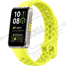 Фитнес-браслет Huawei Band 10 Aluminium NRA-B29 серебристый / зеленый