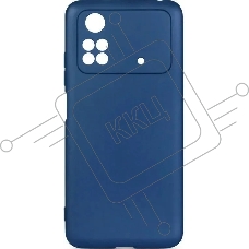 Чехол (клип-кейс) DF poOriginal-06  для Poco M4 Pro (4G)  синий