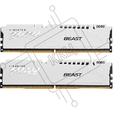 Оперативная память Kingston Fury Beast EXPO, DDR5, 64Gb (2x32 GB), 6400 MHz, CL40, радиатор, белый
