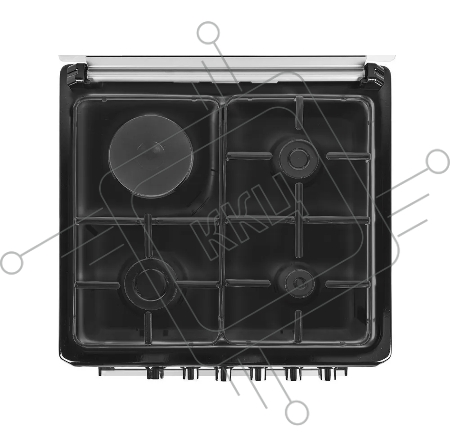 Кухонная плита IDEAL с электродуховкой L 315 серый