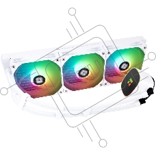 Система жидкостного охлаждения Thermalright Frozen Horizon 360 V2 Soc-AM5/AM4/1200/1700/1851 белый 4-pin 29.5dB Al Ret (F-HORIZON-360-WH-V2)