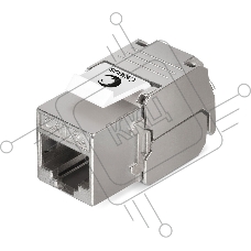 Вставка Keystone Cabeus KJ-RJ45-Cat.6A-SH-180-Toolless 1хRJ45(8P8C), Toolless, кат. 6A, экр., белый