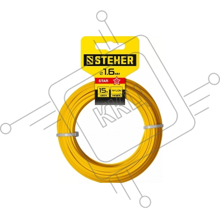 Леска для триммера ЗВЕЗДА 1.6 мм  15 м STEHER