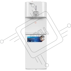 Кулер Midea YL1662S-B напольный компрессорный белый
