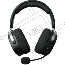 Наушники с микрофоном GMNG GG-HS405W черный мониторные BT/Radio/3.5mm оголовье