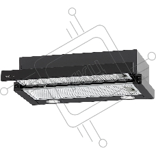 Вытяжка встраиваемая KRONA Kamilla T 600 Black черный, 60 см, 500 куб. м/ч, 46 дБ
