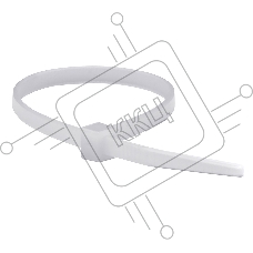 Хомут DKC 25203SR P6.6 стандартный, белый 2,5x100