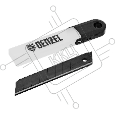 Лезвия Denzel 18 мм, сталь SK4 - 0,5 мм, супер острые, 5 штук