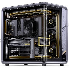 Корпус Jonsbo Jonsplus BO400CG, Midi-Tower, серый